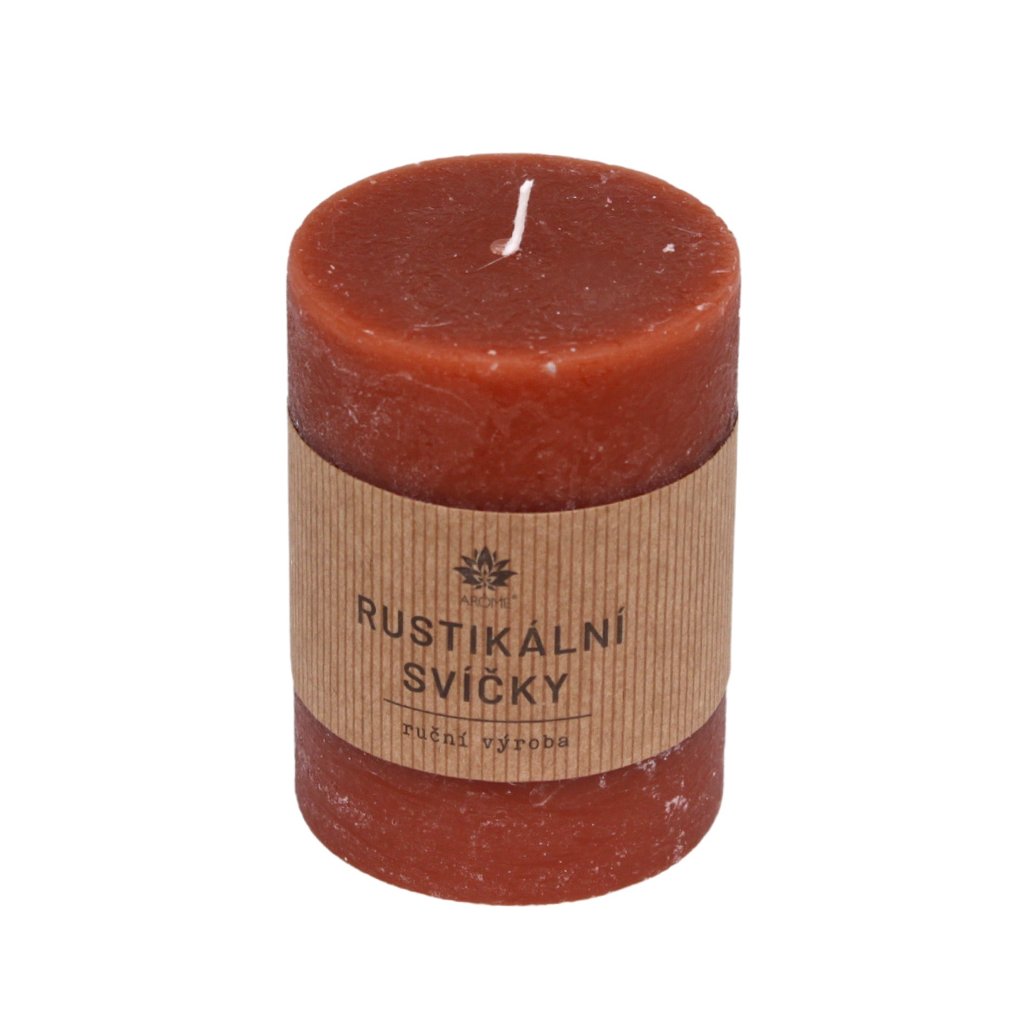 157728 rustikalni svicka hneda