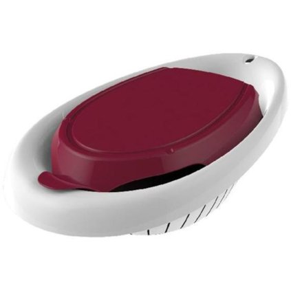 143067 cednik ovalny s prkenkem bordo