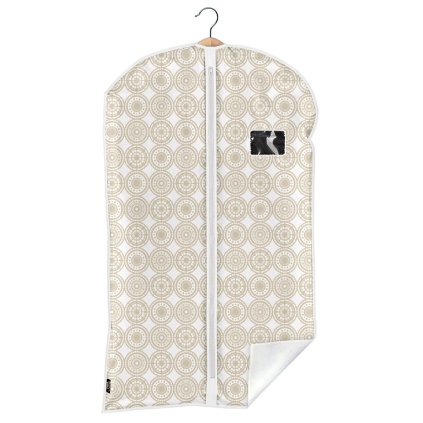 155351 obal na oblek ella bezovy 60 x 100 cm