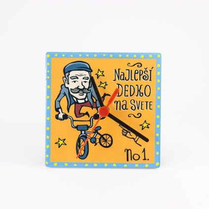 52454 kerámia óra 11 cm legjobb nagypapa