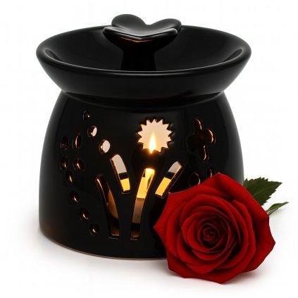 149785 6 home elements aromalampa 8 cm mix barev seda cerna a bezova