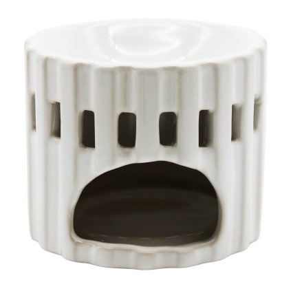 158283 aromalampa 7 cm barva bila