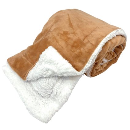 158456 mikroflanelova deka bezova