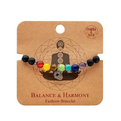 169856 koralkovy naramek s priveskem chakra