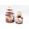 135358 3 home elements samolepka 7x4 3 cm pro radost ruzova
