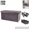 154679 calouneny ulozny box lavice barva antracit