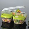 163538 4 svacinovy set break transparentni