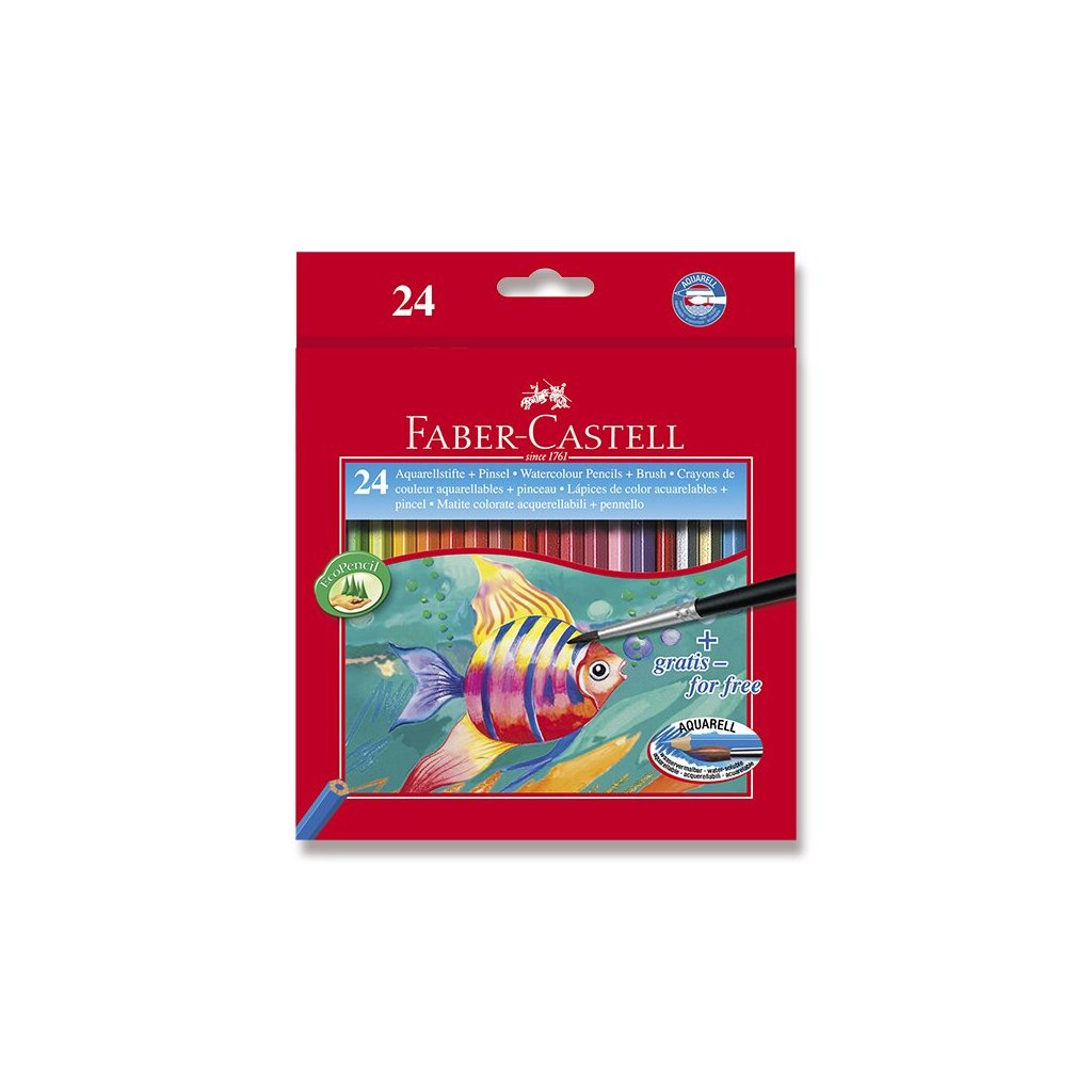 118434 akvarelove pastelky faber castell 24 barev stetec