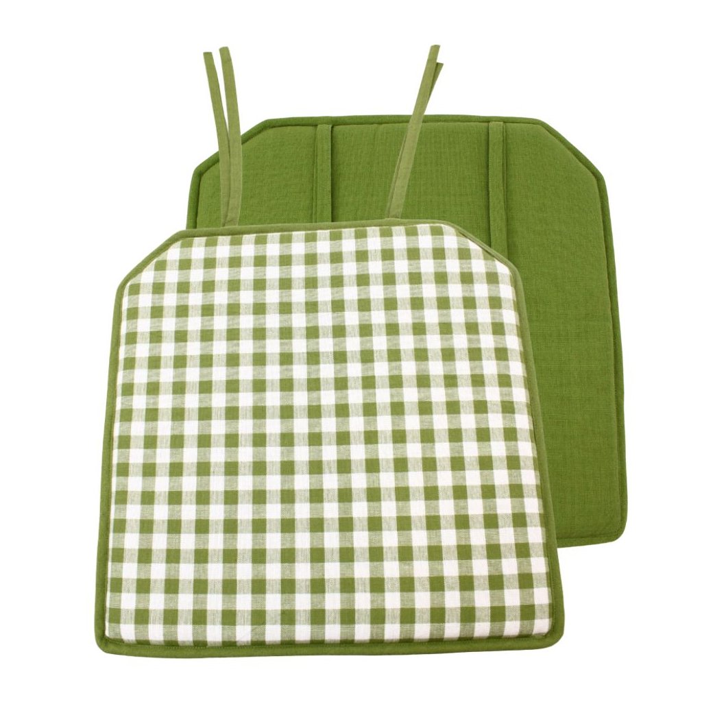 Podsedák zelené káro (Množství 1 ks)