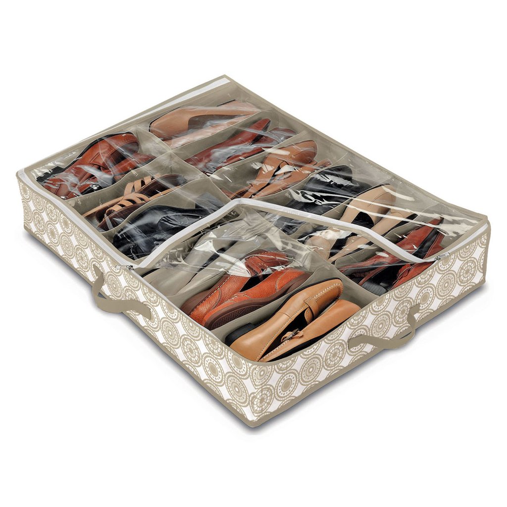 155363 organizer na boty ella bezovy na 12 paru