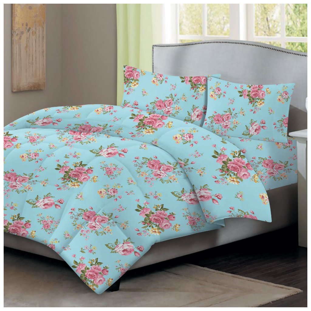 53255 5 home elements bavlnene povleceni vintage rose jednoluzko