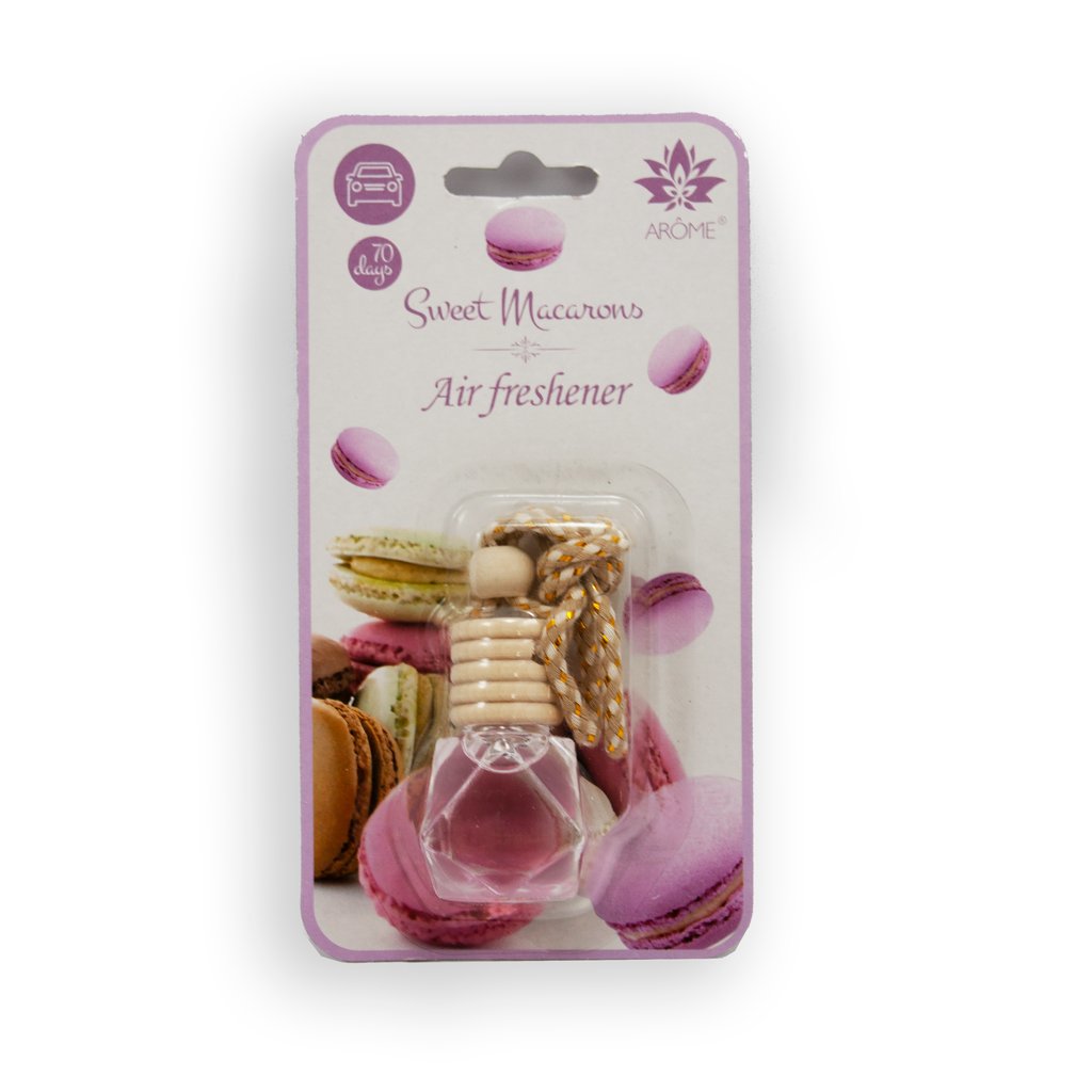 124476 1 124476 osvezovac vzduchu do auta 8ml sladke makronky