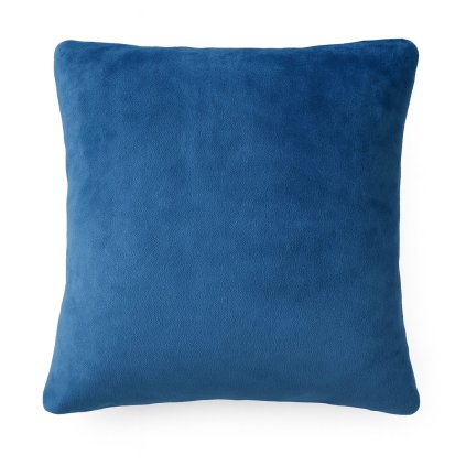 128709 1 home elements povlak na polstar 40x40 cm mikroplys tmave modra trojuhelniky