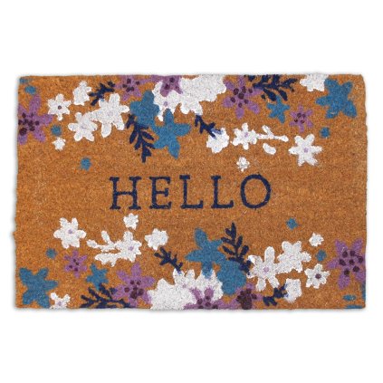 136471 home elements rohoz z kokosovych vlaken hello 40x60 cm