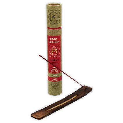 137458 arome balanced chakra vonne tycinky v tube 30 ks root chakra