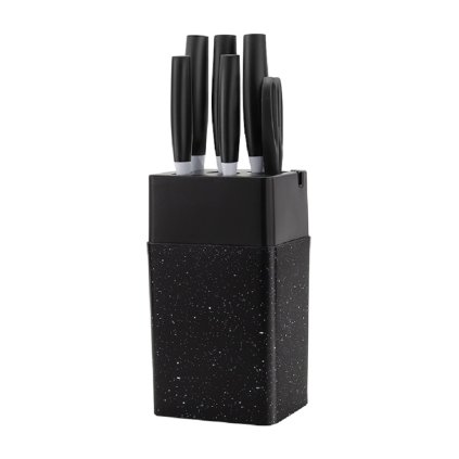 141396 haus roland sada nozu 7 ks barva cerna