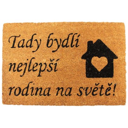 141831 home elements rohoz 40x60 cm nejlepsi rodina na svete