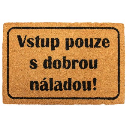 141810 home elements rohoz 40x60 cm vstup pouze s dobrou naladou