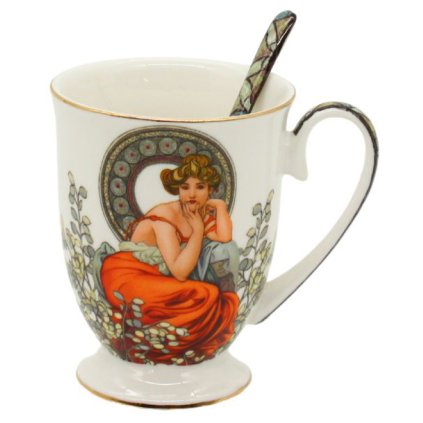 143694 home elements hrnek 280 ml se lzickou mucha svetly