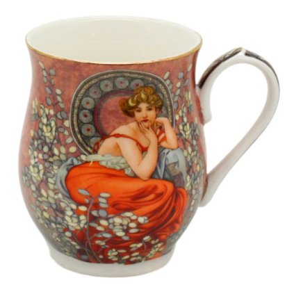 144230 home elements porcelanovy hrnek 350 ml mucha tmavy