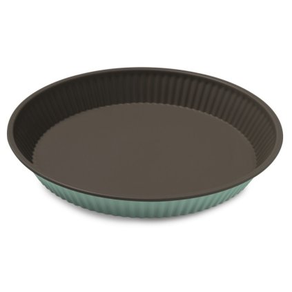Guardini koláčová forma s vroubkovaným okrajem B-Nat 28 cm (Barva zelená a zlatá)