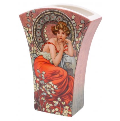 147689 2 home elements porcelanova vaza mucha tmavy