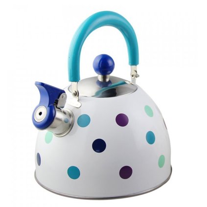 163733 varna konvice na vodu 2 5 l modry puntik