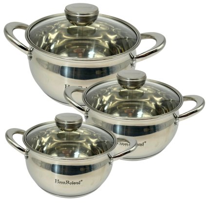 149689 1 sada nerezoveho nadobi 6dilna kombinace lesku a matu