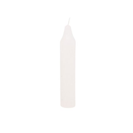 Stolní svíčky, 10 ks, 20 x 100 mm (Barva bílá)