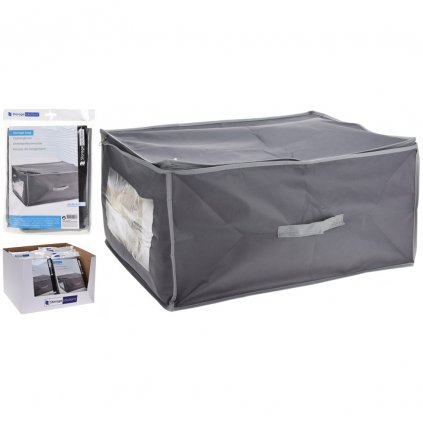 151002 home elements ulozny box se zipem 60 x45 x 30 cm