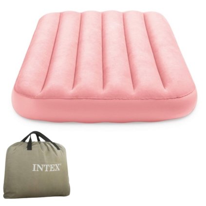 152520 4 intex nafukovaci postel detska kidz airbed ruzova