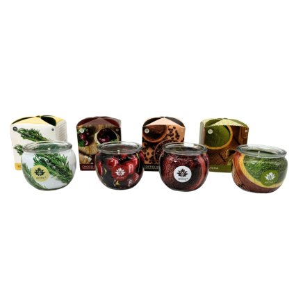 153213 3 arome set svicek ve skle a flower boxu 4 x 90g mix vuni