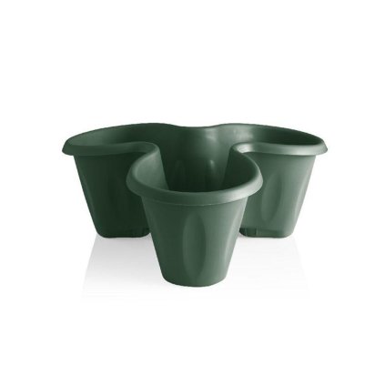 153276 bama kvetinac modularni trifoglio zelena