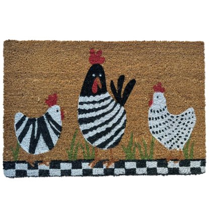 153808 1 home elements rohoz z kokosovych vlaken slepicky 40x60 cm