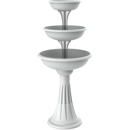 154285 trevy fioriera 114 cm barva bila
