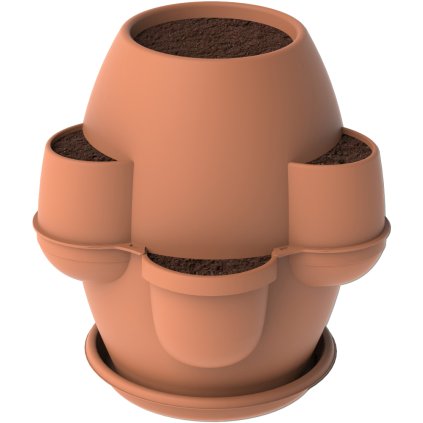 145436 oasi 80 x 80 cm terracotta