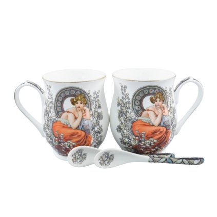 154949 home elements sada dvou salku 280 ml se lzickami mucha svetly