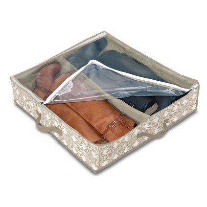 155360 organizer na boty dvoukomorovy ella beige