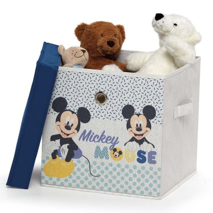 155285 detsky textilni box na hracky disney mickey mouse
