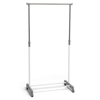 155255 2 vesak na odevy jednoduchy bily