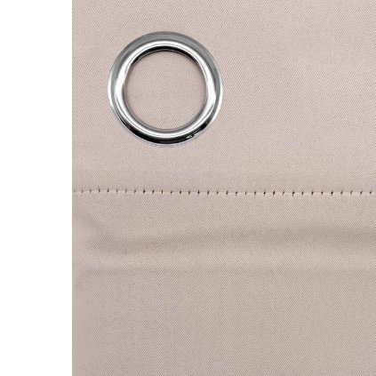 HOME ELEMENTS Závěs zatemňovací 245 x 140 cm 2ks, světle hnědý (Množství 2 ks)