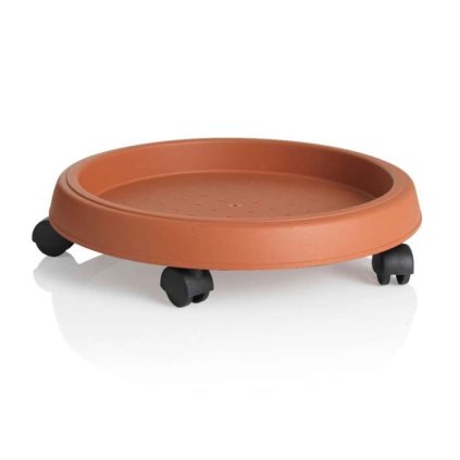 BAMA Podstavec pod květináč s kolečky (Množství 2 ks, Rozměry 30 cm)