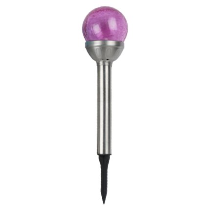 Zahradní solární světlo, růžová (Množství 2 ks)