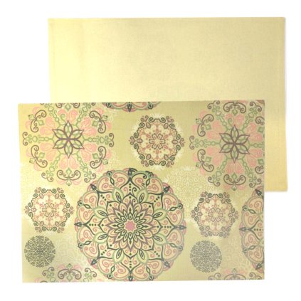 HOME ELEMENTS Prostírání 33*45 cm 6ks, Karma světlá (Množství 6 ks)