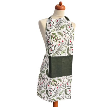 156225 home elements kuchynska zastera 60 80 cm cervene jmeli