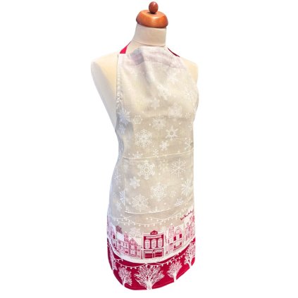 156231 1 home elements kuchynska zastera 60 80 cm cervene vanoce