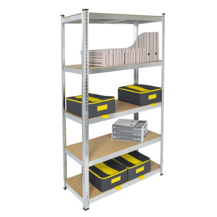 75252 1 kovovy regal zeus 180 x 90 x 40 cm 5 polic tc 030c