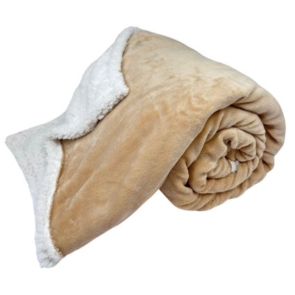 156642 home elements deka s berankem 150 200 jednobarevna bezove ruze