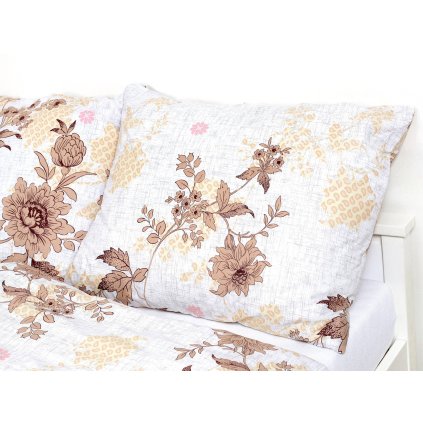 157374 povleceni bavlnene vintage kvety