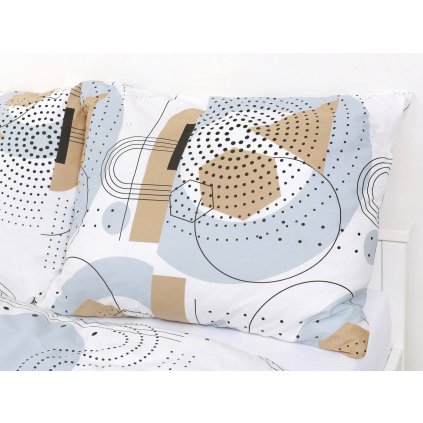 157458 povleceni bavlnene shapes dots